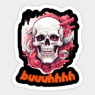 Buuhhhh-Halloween Haunt Sticker